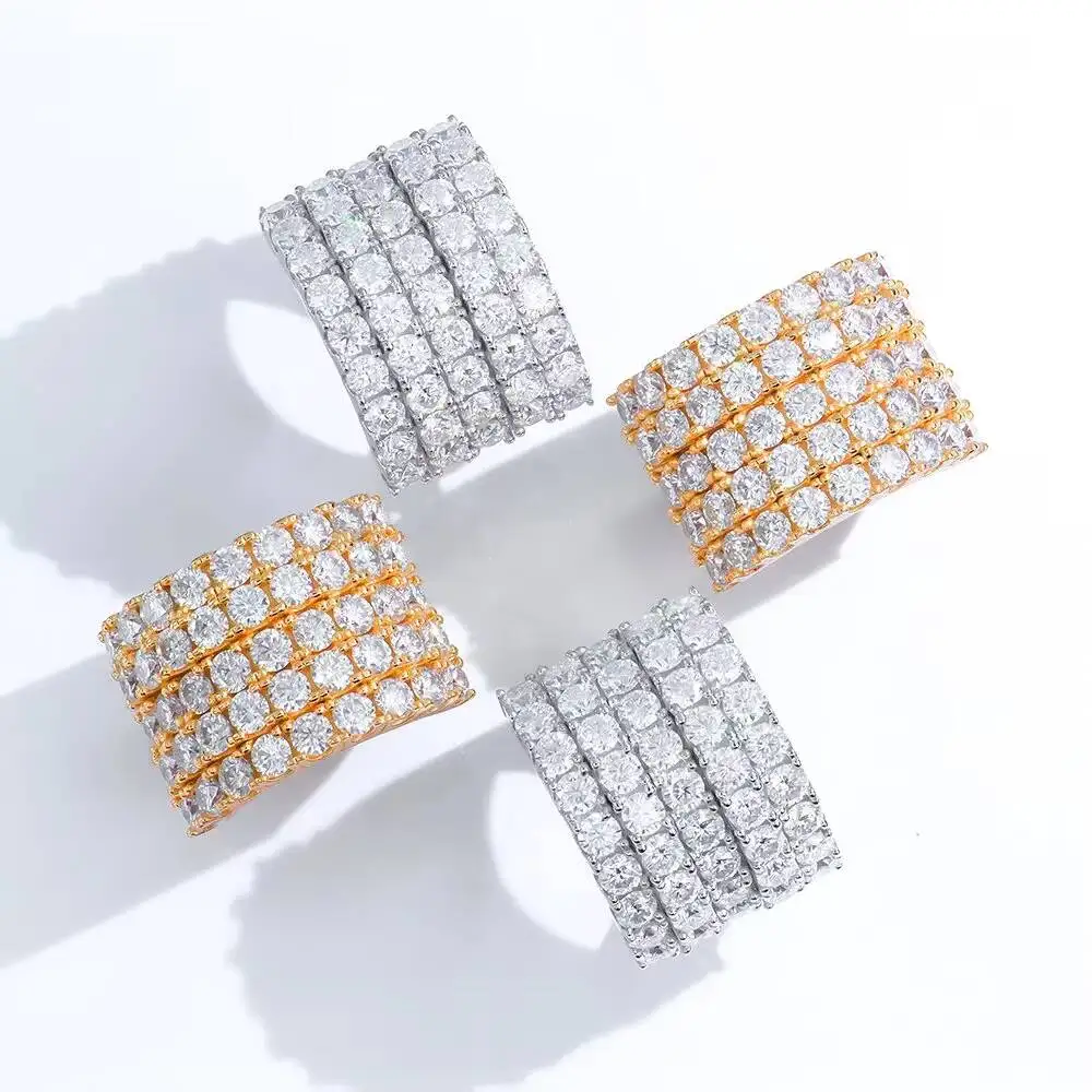 Xingyuegem Custom Luxury Promise 925 Sterling Silver Diamond Mossanite Moissanite Ring
Xingyuegem Custom Luxury Promise 925 Sterling Silver Diamond Mossanite Moissanite Ring