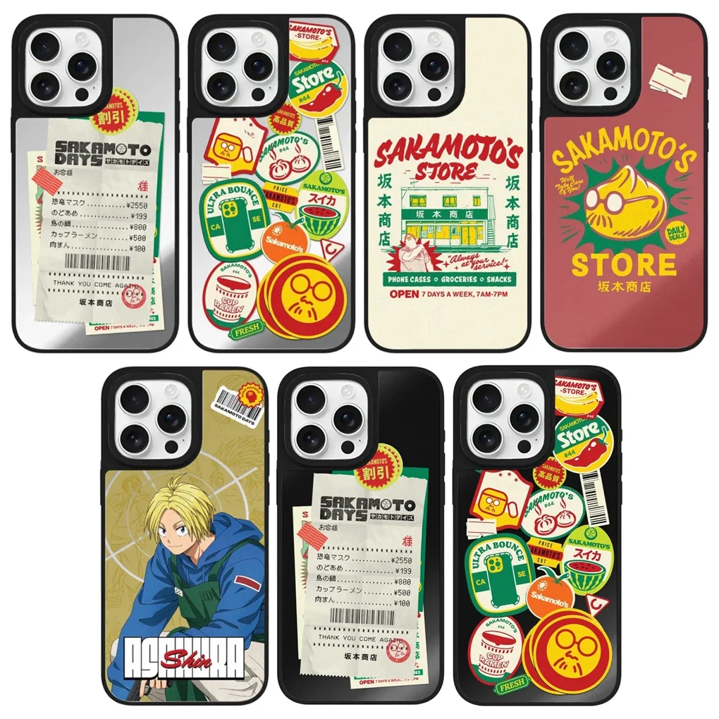 Label Anime Mirror Surface Protective iPhone Case Cover for 16 15 14 13 12 Pro Max Case
Label Anime Mirror Surface Protective iPhone Case Cover for 16 15 14 13 12 Pro Max Case
