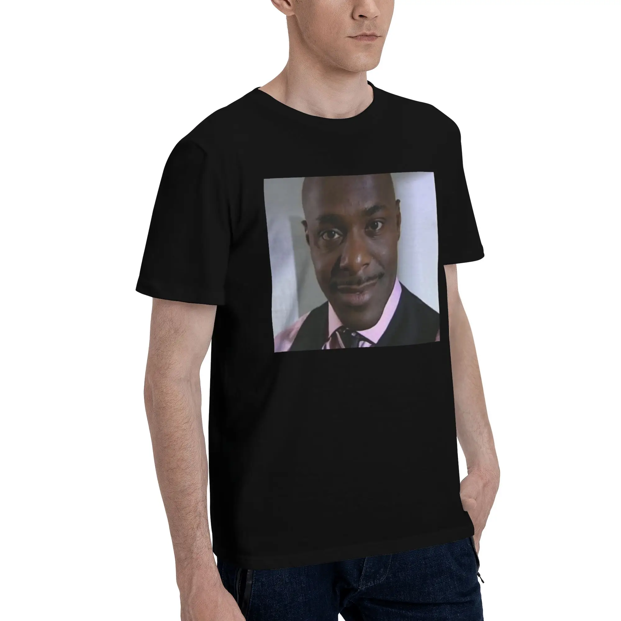 Мужская футболка Alan Johnson Peep Show, большие футболки, мужские хлопковые футболки с круглым вырезом, короткие летние мужские футболки 
Мужская футболка Alan Johnson Peep Show, большие футболки, мужские хлопковые футболки с круглым вырезом, короткие летние мужские футболки