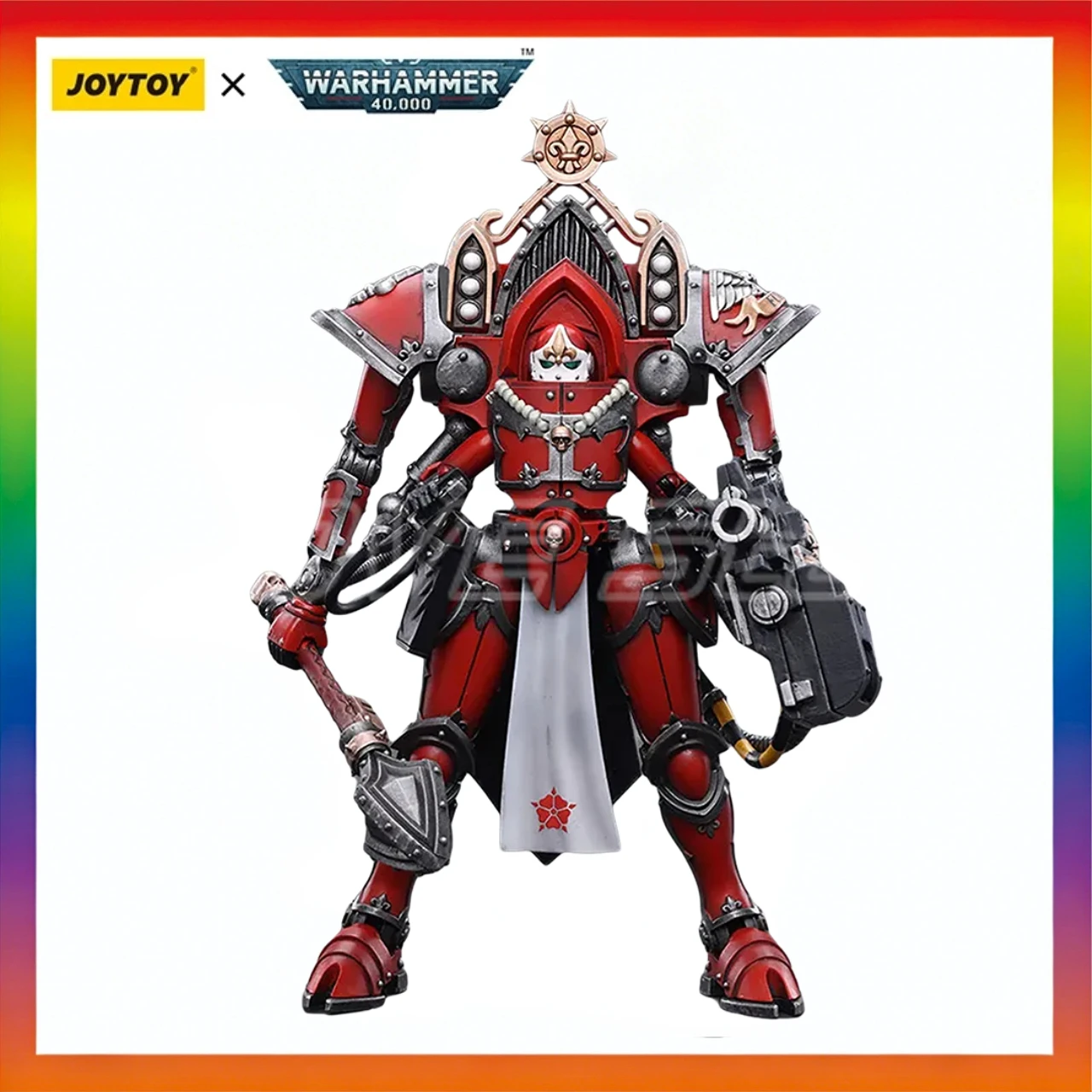 In Stock Original JOYTOY Warhammer 40K Adepta Sororitas Paragon Warsuit Sister Merewal 1/18 Action Figure Model Toys Gift
In Stock Original JOYTOY Warhammer 40K Adepta Sororitas Paragon Warsuit Sister Merewal 1/18 Action Figure Model Toys Gift