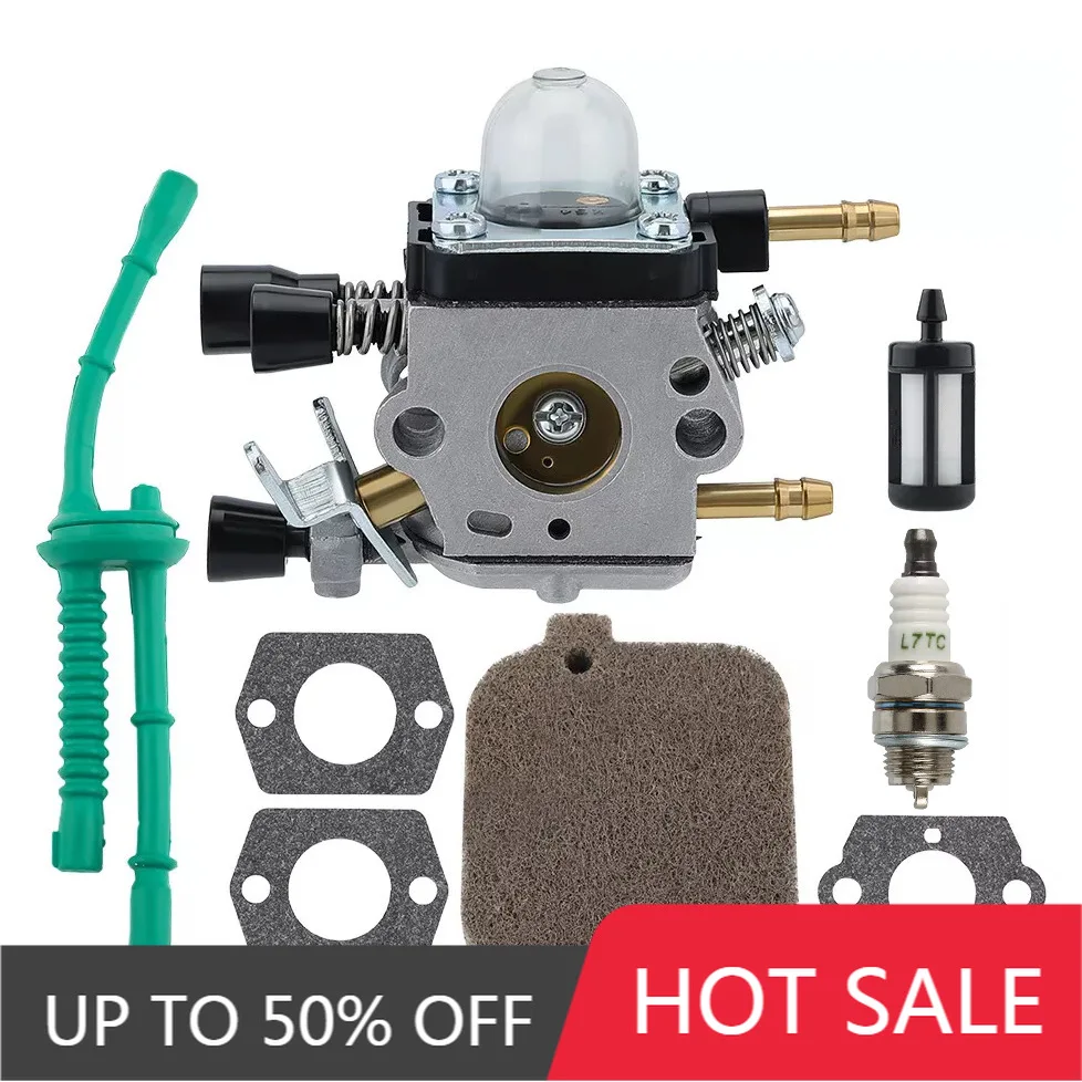 Suitable for STIHL BG45 carburetor BG46 BG55 BG65 BG85 SH55 SH55C SH85 SH85C lawn mower and weed killer
Suitable for STIHL BG45 carburetor BG46 BG55 BG65 BG85 SH55 SH55C SH85 SH85C lawn mower and weed killer