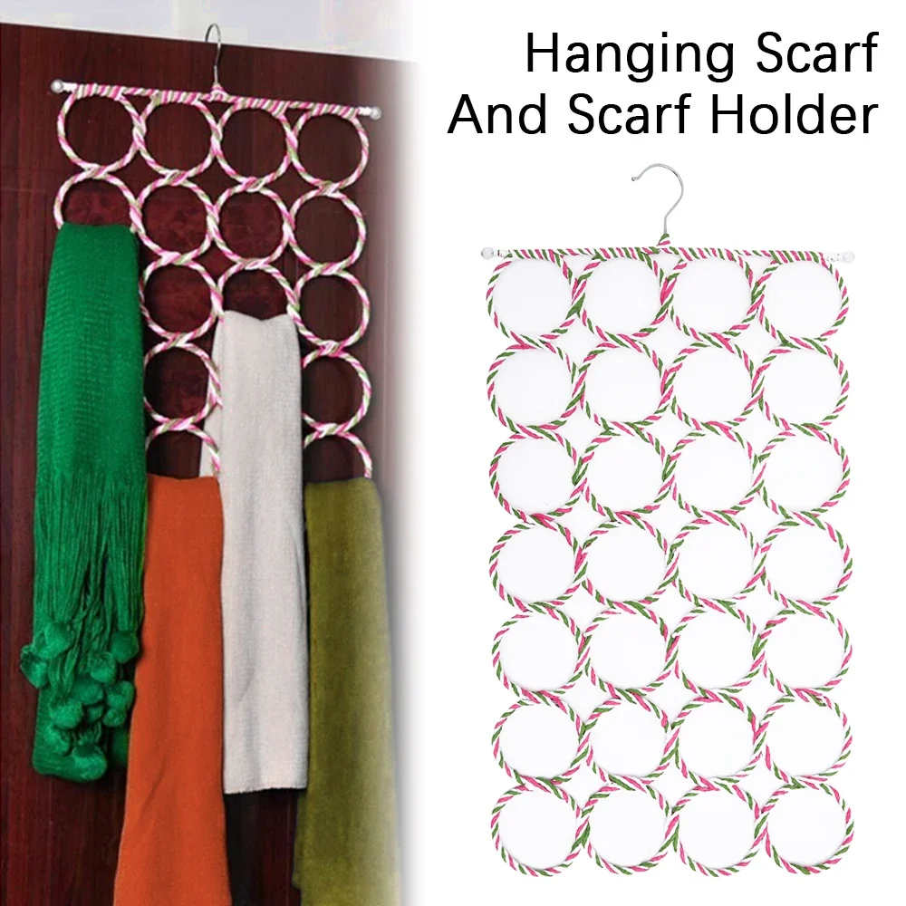 28 Holes Scarf Holder Foldable Tie Belt Hook Shawl Scarves Organizer Rattan Weave Hanger Wardrobe Storage Holder Display Rack
28 Holes Scarf Holder Foldable Tie Belt Hook Shawl Scarves Organizer Rattan Weave Hanger Wardrobe Storage Holder Display Rack