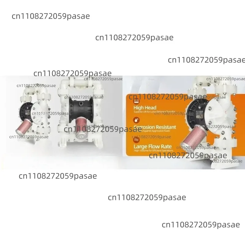 BFQ-25S Pneumatic Diaphragm Pump, PP Pneumatic Diaphragm Double-Pump Water Treatment Pump
BFQ-25S Pneumatic Diaphragm Pump, PP Pneumatic Diaphragm Double-Pump Water Treatment Pump