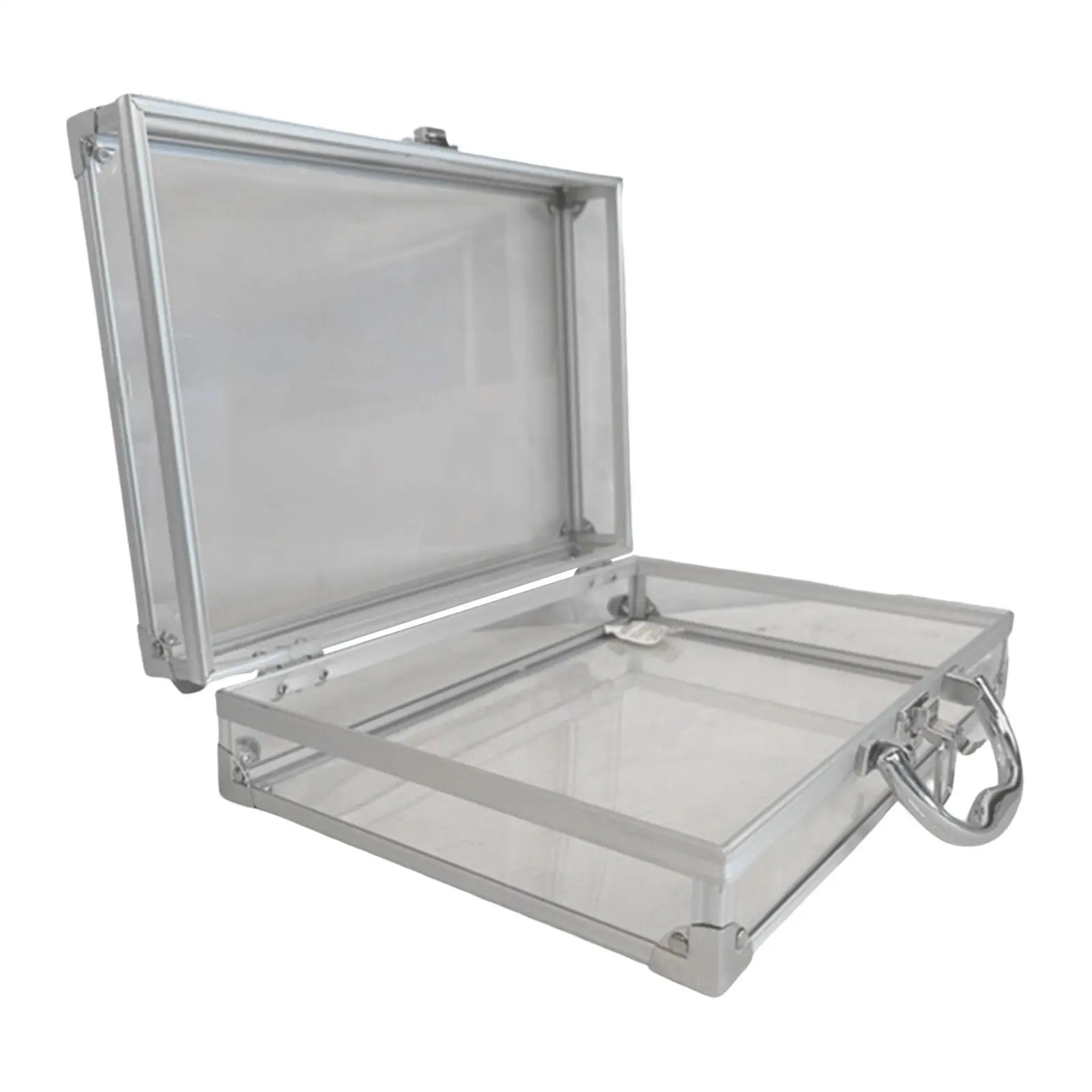 Aluminum Alloy Carrying Case Durable Accessory Easy to Use Jewelry Organizer Travel Cosmetic Case Storage Case with Handle
Aluminum Alloy Carrying Case Durable Accessory Easy to Use Jewelry Organizer Travel Cosmetic Case Storage Case with Handle