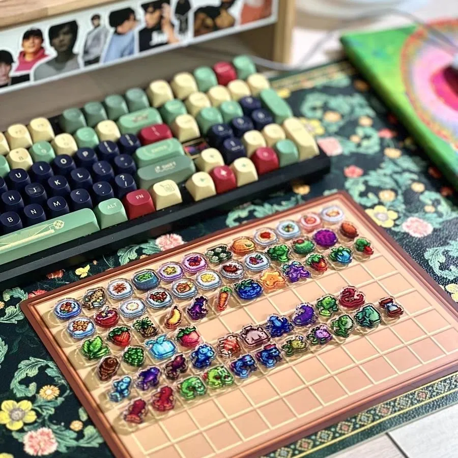 (В наличии) Мини-акриловые магниты на холодильник Stardew Valley — коллекционный набор с переключателем и паролем с кодом
(В наличии) Мини-акриловые магниты на холодильник Stardew Valley — коллекционный набор с переключателем и паролем с кодом