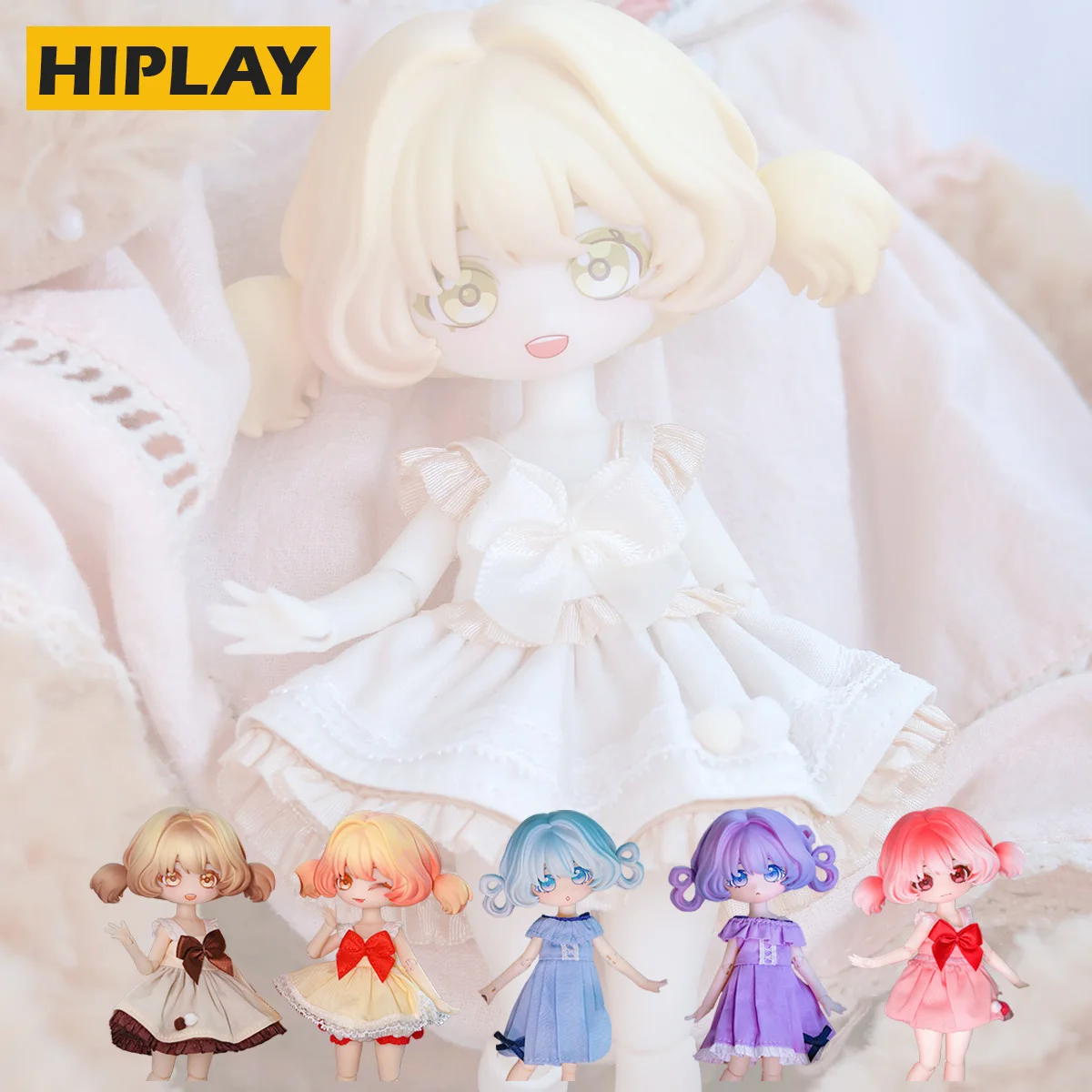 HIPLAY UFDOLL Fruit Series 1/12 BJD Blind Box
HIPLAY UFDOLL Fruit Series 1/12 BJD Blind Box