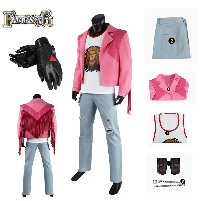 Garrett Garrison Cleaner Cosplay Costume Pink Leather Coat Vest Pants Full Set Halloween Roleplay Character Design Custom Made
Garrett Garrison Cleaner Cosplay Costume Pink Leather Coat Vest Pants Full Set Halloween Roleplay Character Design Custom Made