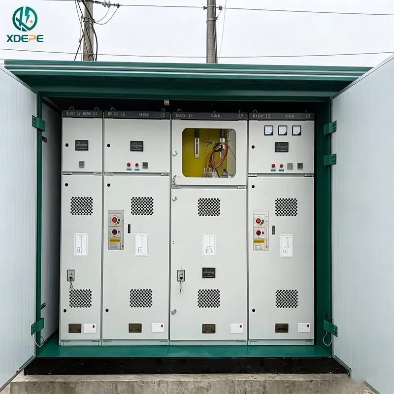 630kVA European Type Outdoor Prefabricated Substation Integrated Switchgear for Railway Project
630kVA European Type Outdoor Prefabricated Substation Integrated Switchgear for Railway Project