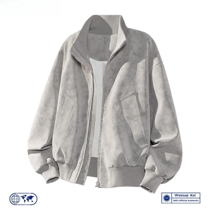 Retro Tie Dye Workwear Jaet Men's Sli Outdoor Autumn Winter Outerwear Trendy Top Stand Fit ket Youth
Retro Tie Dye Workwear Jaet Men's Sli Outdoor Autumn Winter Outerwear Trendy Top Stand Fit ket Youth