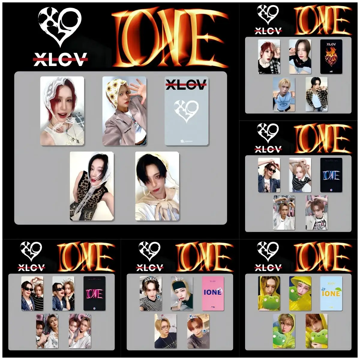 4PCS boutique popular boy group XLOV "I ONE" fan commemorative album photo card LOMO card fan collection gift kpop
4PCS boutique popular boy group XLOV "I ONE" fan commemorative album photo card LOMO card fan collection gift kpop