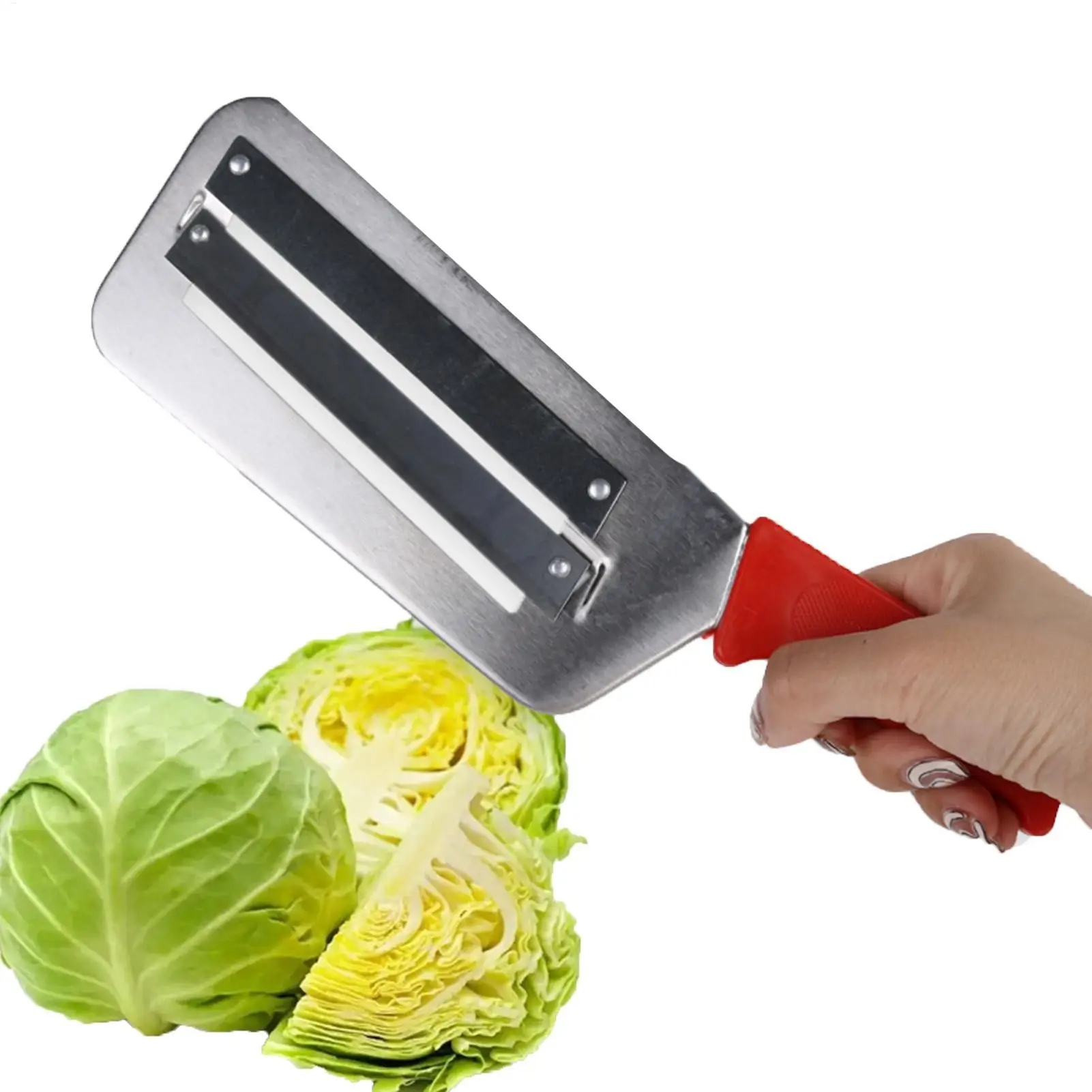Cabbage Chopper Shredder Kitchen Slicer Carrot Onion Slicer Peeler Shredder Durable 2 Slice Blades Vegetable Slicer Fish Scale
Cabbage Chopper Shredder Kitchen Slicer Carrot Onion Slicer Peeler Shredder Durable 2 Slice Blades Vegetable Slicer Fish Scale