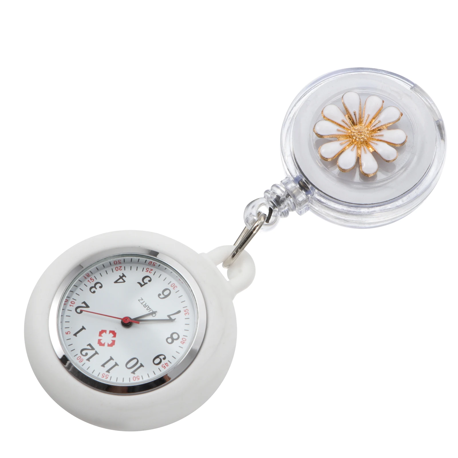 Alloy Pocket Watch for Women Nurses Quartz Movement Water Resistant Clip On Adjustable Date Weekday Transparent Glass Nurse Fob
Alloy Pocket Watch for Women Nurses Quartz Movement Water Resistant Clip On Adjustable Date Weekday Transparent Glass Nurse Fob