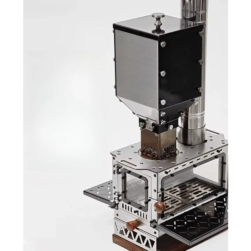Elf Kunpeng Mini Granular Silo Burner Wood Stove Equipped with Outdoor Overnight Disassembly Fuel Hopper
Elf Kunpeng Mini Granular Silo Burner Wood Stove Equipped with Outdoor Overnight Disassembly Fuel Hopper