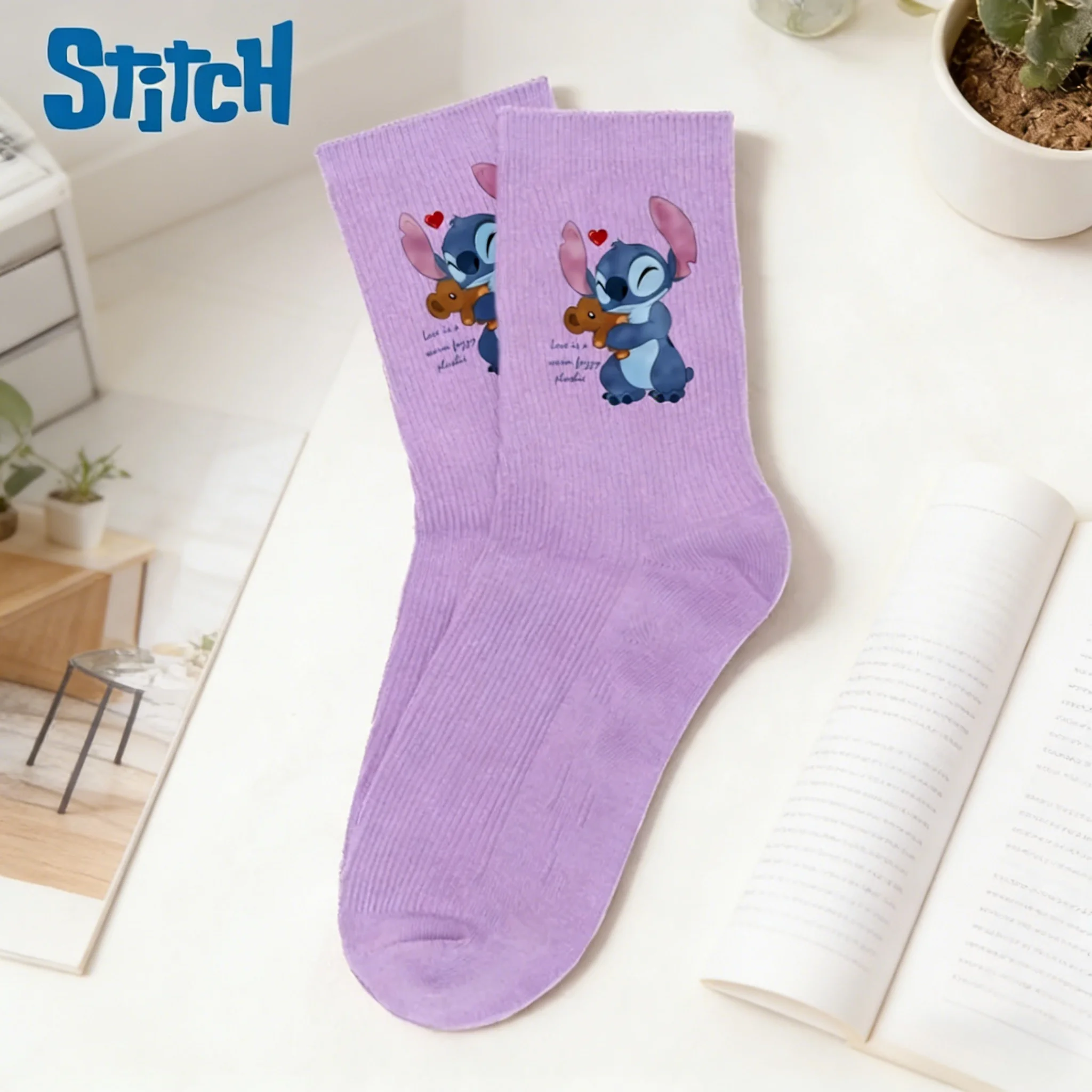 Носки Disney Stitch, мягкие студенческие спортивные носки для занятий спортом на открытом воздухе, осенне-зимние теплые носки, носки до середины икры для девочек, подарок на день рождения для детей
Носки Disney Stitch, мягкие студенческие спортивные носки для занятий спортом на открытом воздухе, осенне-зимние теплые носки, носки до середины икры для девочек, подарок на день рождения для детей