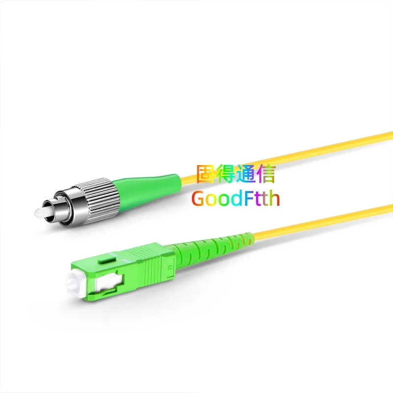 Patch Cord Lead SC/APC-FC/APC FC/APC-SC/APC SM Simplex Cable Jumper GoodFtth
Patch Cord Lead SC/APC-FC/APC FC/APC-SC/APC SM Simplex Cable Jumper GoodFtth