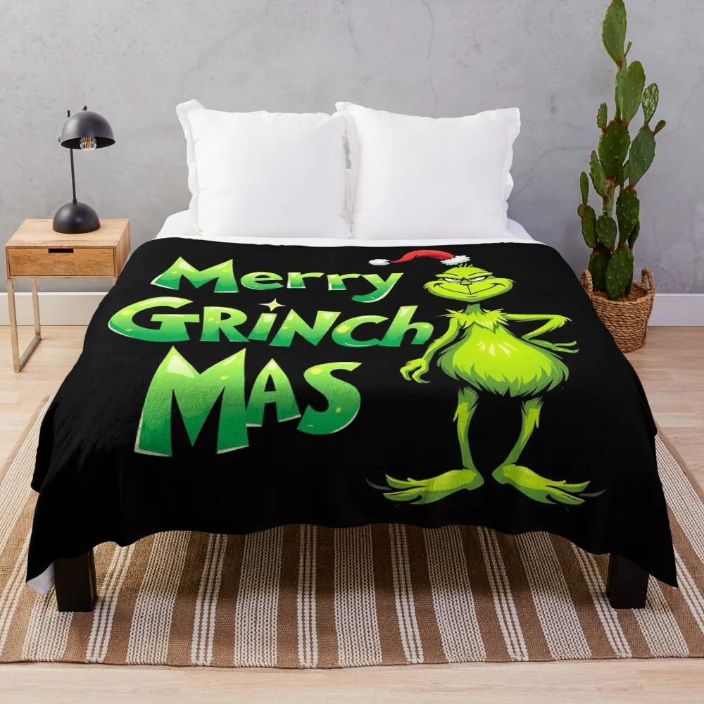 Merry Grinchmas Throw Blanket Luxury St Retros Luxury Thicken warm for winter Blankets
Merry Grinchmas Throw Blanket Luxury St Retros Luxury Thicken warm for winter Blankets