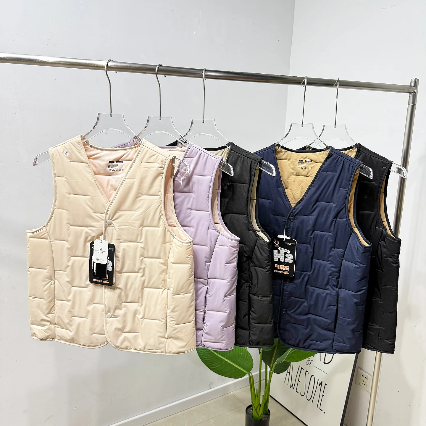 West Home Fce Lined Wool Blend Vest ex Casual Winter Jaet V Ne Single Button Closure Color for Youth
West Home Fce Lined Wool Blend Vest ex Casual Winter Jaet V Ne Single Button Closure Color for Youth