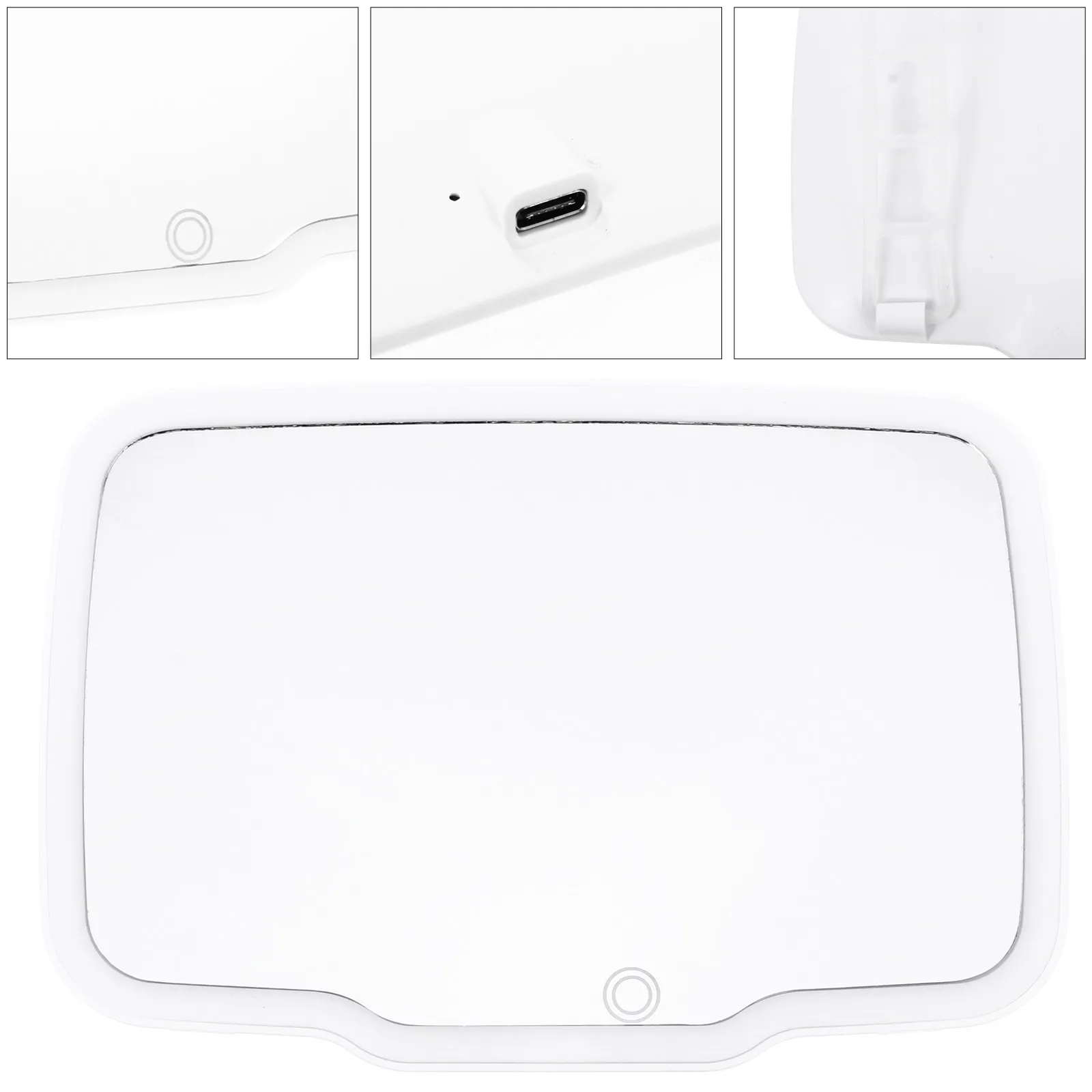 1Pcs LED Lighted Car Makeup Mirror Portable Touch Screen Adjustable Vanity Mirror for Precise Eyelash Eyebrow Cheek Makeup in
1Pcs LED Lighted Car Makeup Mirror Portable Touch Screen Adjustable Vanity Mirror for Precise Eyelash Eyebrow Cheek Makeup in