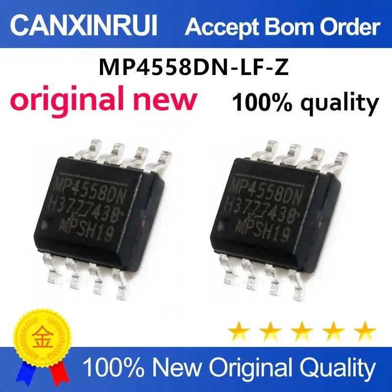 Original New 100% quality MP4558 MP4558DN MP4558DN-LF-Z Integrated circuit IC chip
Original New 100% quality MP4558 MP4558DN MP4558DN-LF-Z Integrated circuit IC chip