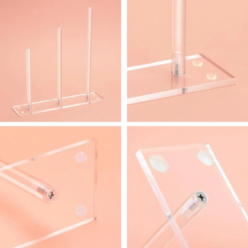 Acrylic Hair Tie Holder Organizer Transparent Compact Design Multi-Sticks Storage Stand Hair Accessories Display Rack
Acrylic Hair Tie Holder Organizer Transparent Compact Design Multi-Sticks Storage Stand Hair Accessories Display Rack