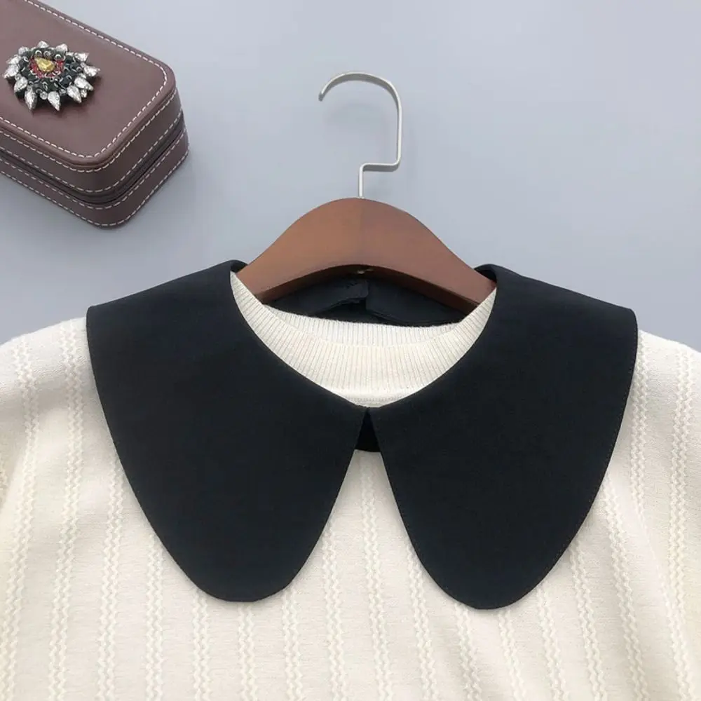 Fashion Versatile Fake Collar Round Collar Cotton Detachable Collar Preppy Style Detachable Shirt Collar for Women Girls
Fashion Versatile Fake Collar Round Collar Cotton Detachable Collar Preppy Style Detachable Shirt Collar for Women Girls