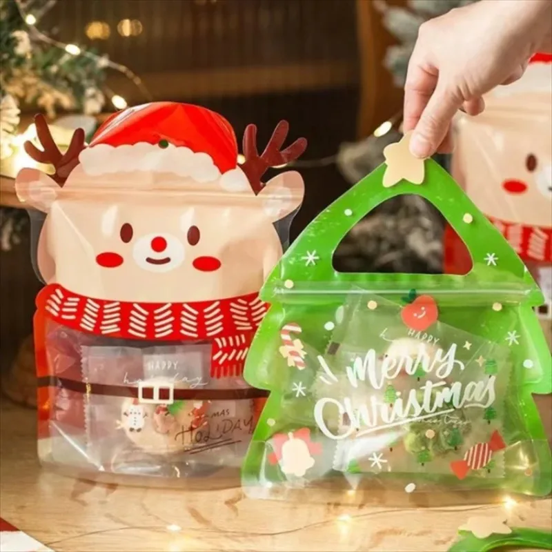 10/100PCS Plastic Xmas Ziplock Packaging DIY Child Bag Christmas Gift Toys Jewelry Sugar Snack Candy Portable Storage Pouches
10/100PCS Plastic Xmas Ziplock Packaging DIY Child Bag Christmas Gift Toys Jewelry Sugar Snack Candy Portable Storage Pouches