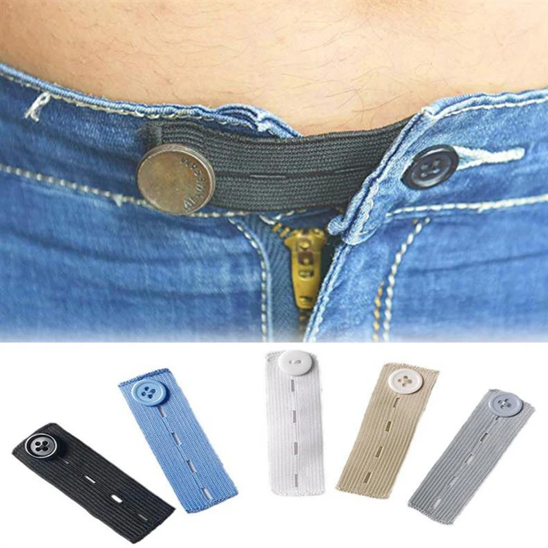 5pcs Pant Extender Belt Unisex Waist Band Tight Trousers Jeans Skirts Maternity Button Hooks Garment DIY Sewing Supplies
5pcs Pant Extender Belt Unisex Waist Band Tight Trousers Jeans Skirts Maternity Button Hooks Garment DIY Sewing Supplies