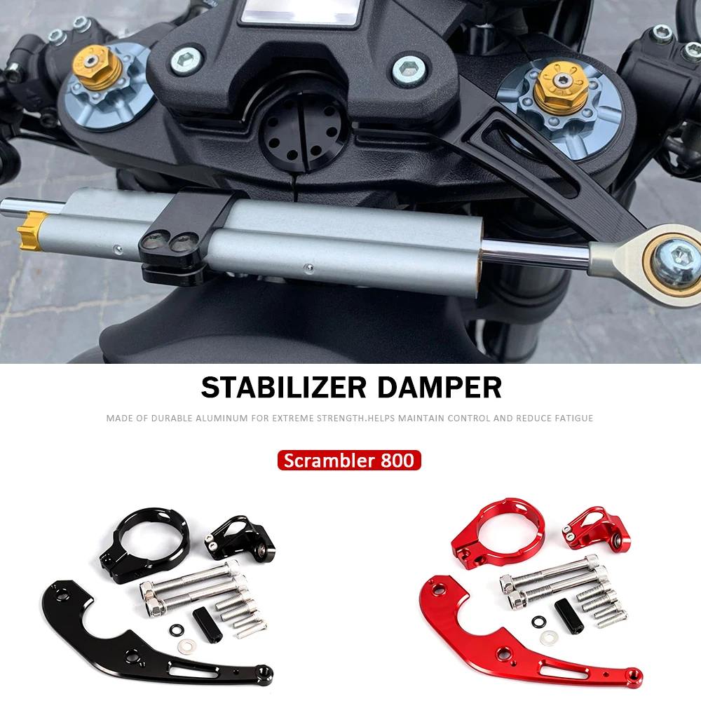For Ducati Scrambler 800 Scrambler800 Motorcycle CNC Stabilizer Steering Damper Mounting Bracket Support Accessories
For Ducati Scrambler 800 Scrambler800 Motorcycle CNC Stabilizer Steering Damper Mounting Bracket Support Accessories