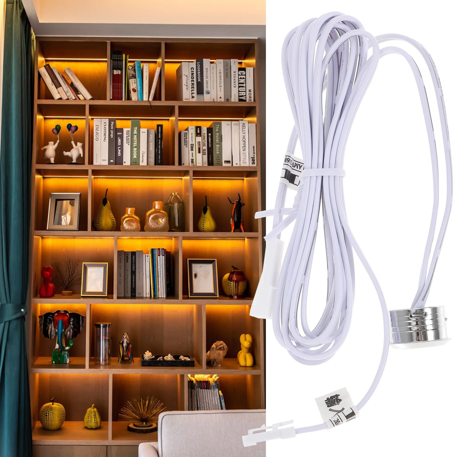 Touch Module for LED Strip Light Aluminum Replacement 1 3m Induction Distance Wardrobe Kitchen Bookshelf Entrance
Touch Module for LED Strip Light Aluminum Replacement 1 3m Induction Distance Wardrobe Kitchen Bookshelf Entrance