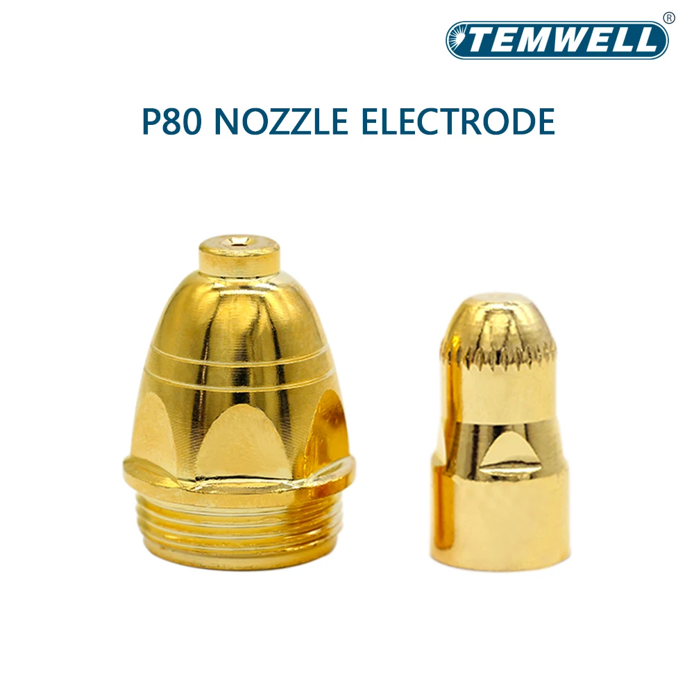 TEMWELL 20PCS Air Plasma Cutter Nozzle Hafnium Electrode Consumables CNC Cutting Knife Machine High Quality P80 Plasma Nozzle
TEMWELL 20PCS Air Plasma Cutter Nozzle Hafnium Electrode Consumables CNC Cutting Knife Machine High Quality P80 Plasma Nozzle