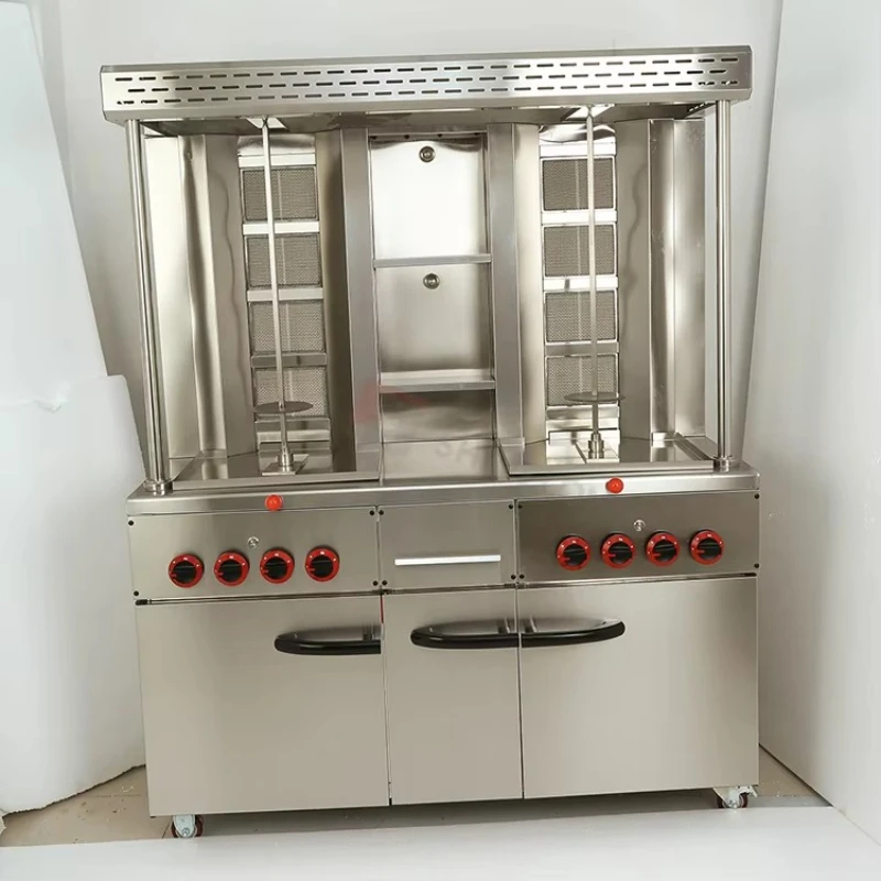 Вертикальная газовая машина для шаурмы с двойной головкой, машина для барбекю, барбекю, барбекю
Вертикальная газовая машина для шаурмы с двойной головкой, машина для барбекю, барбекю, барбекю