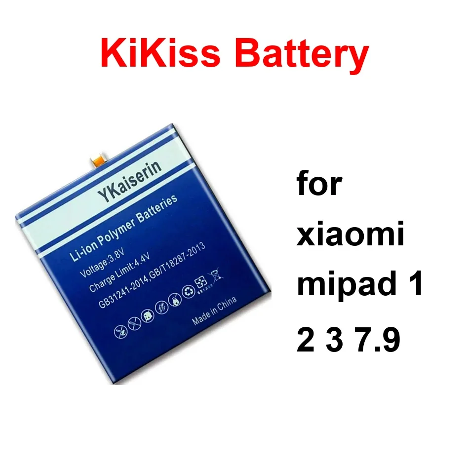 Tablet Battery High-Efficiency BM62 BM61 BM60 8000-9900Mah For Xiaomi Mipad 1 2 3 7.9
Tablet Battery High-Efficiency BM62 BM61 BM60 8000-9900Mah For Xiaomi Mipad 1 2 3 7.9