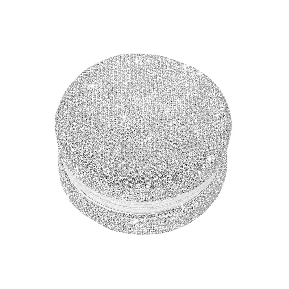 Bling Bling Rhinestone PU Мини-шкатулка для драгоценностей для женщин Кольца Серьги Дисплей Ожерелье Органайзер Коробка Портативная дорожная коробка для хранения драгоценностей
Bling Bling Rhinestone PU Мини-шкатулка для драгоценностей для женщин Кольца Серьги Дисплей Ожерелье Органайзер Коробка Портативная дорожная коробка для хранения драгоценностей