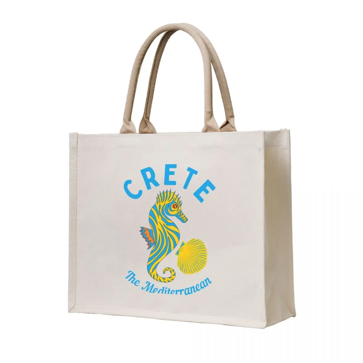 Bright Mediterranean Islands Crete, Blue Text- Beach / Vacation Tote Bag tote bag screen eco pack eco bag folding
Bright Mediterranean Islands Crete, Blue Text- Beach / Vacation Tote Bag tote bag screen eco pack eco bag folding