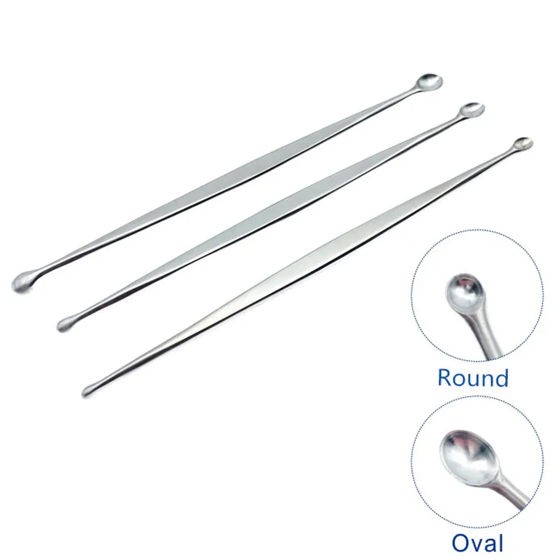 Bone Curette Double End Oval and Round 1PCS Bone Curette Orthopedics Surgical Instruments
Bone Curette Double End Oval and Round 1PCS Bone Curette Orthopedics Surgical Instruments