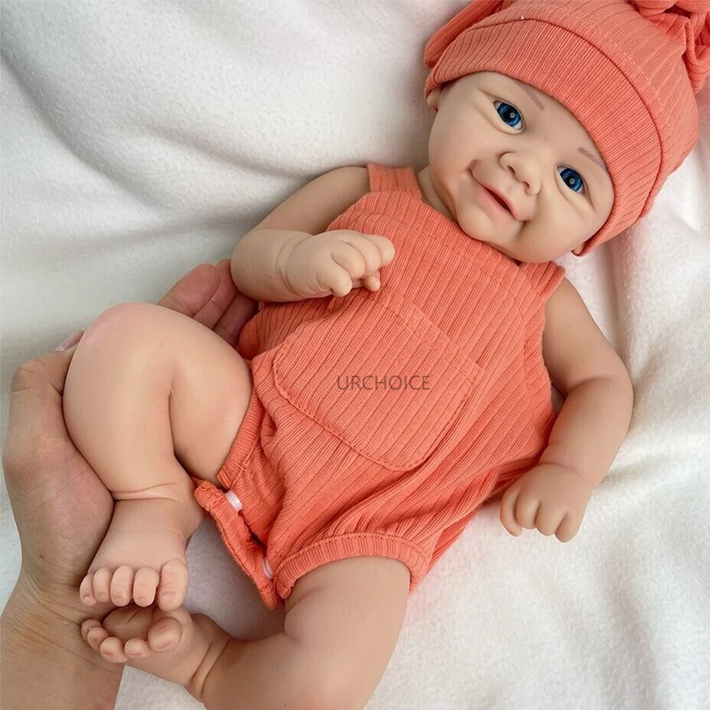 Exquisite 17Inch Soft Silicone Reborn Girl Vivienne Hand Painted Newborn Doll For DIY Art Collections Perfect Holiday Gift
Exquisite 17Inch Soft Silicone Reborn Girl Vivienne Hand Painted Newborn Doll For DIY Art Collections Perfect Holiday Gift
