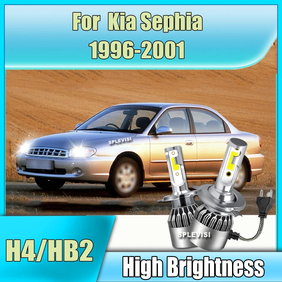 2Pcs 6000K High Bright LED Car Headlights H4 4500LM 2-Yr Warranty Auto Lamp For Kia Sephia 1996 1997 1998 1999 2000 2001
2Pcs 6000K High Bright LED Car Headlights H4 4500LM 2-Yr Warranty Auto Lamp For Kia Sephia 1996 1997 1998 1999 2000 2001