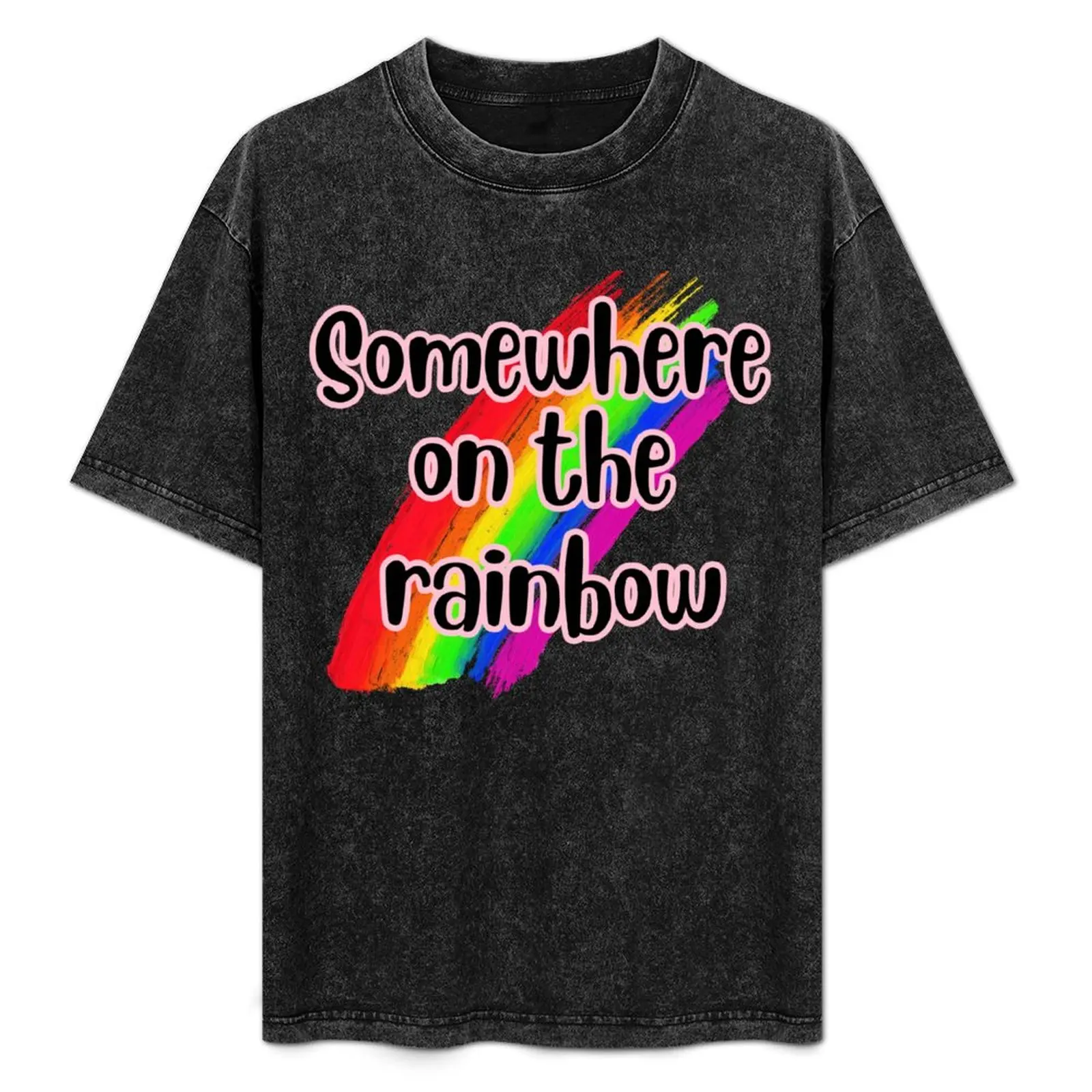 Somewhere on the rainbow T-Shirt Summer Casual Loose T-Shirt
Somewhere on the rainbow T-Shirt Summer Casual Loose T-Shirt