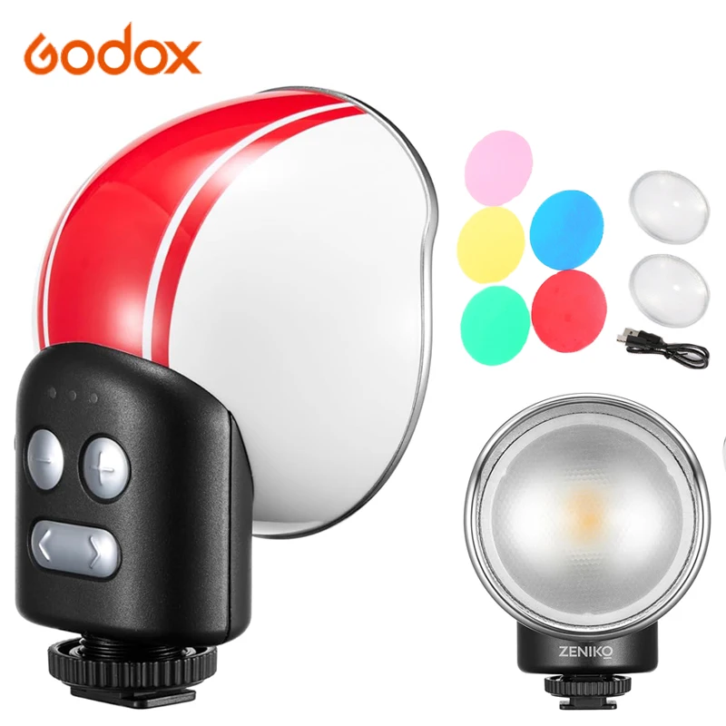 ZENIKO VC3 Bi Retro LED Video Light for Camera with Color Filters Diffuser Creative Small LED Video Light with Fresnel Lens Lamp
ZENIKO VC3 Bi Retro LED Video Light for Camera with Color Filters Diffuser Creative Small LED Video Light with Fresnel Lens Lamp