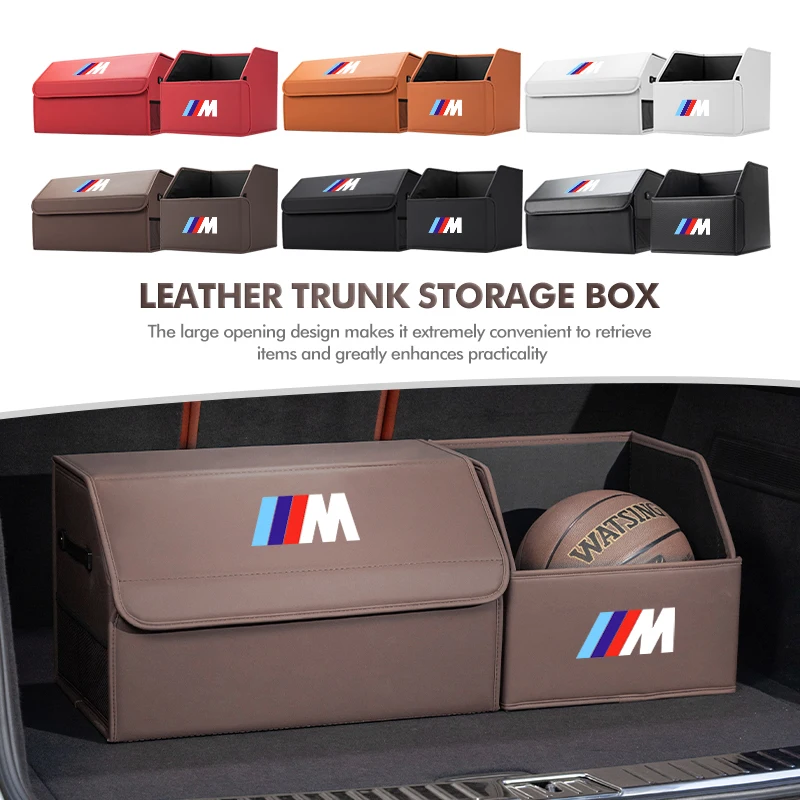 Leather Car Trunk Storage Box Multifunctional Folding Tool Box For BMW E93 F10 F20 F30 F40 F15 F25 F26 F31 F49 F86 M3 M5 X3
Leather Car Trunk Storage Box Multifunctional Folding Tool Box For BMW E93 F10 F20 F30 F40 F15 F25 F26 F31 F49 F86 M3 M5 X3