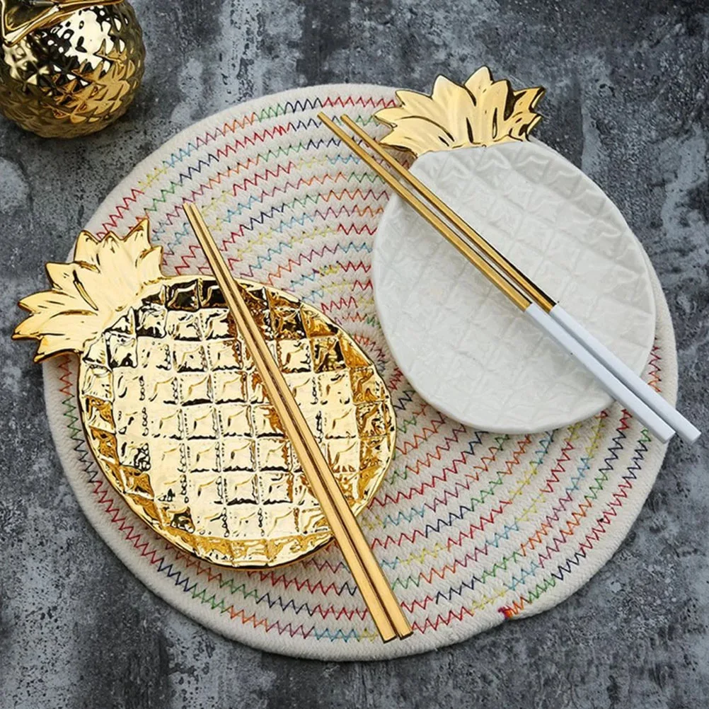 Pineapple Shape Snack Plate Ceramic Fruit Serving Tray Fine Polishing Decorative Dessert Plate Portable Easy Clean Tableware
Pineapple Shape Snack Plate Ceramic Fruit Serving Tray Fine Polishing Decorative Dessert Plate Portable Easy Clean Tableware