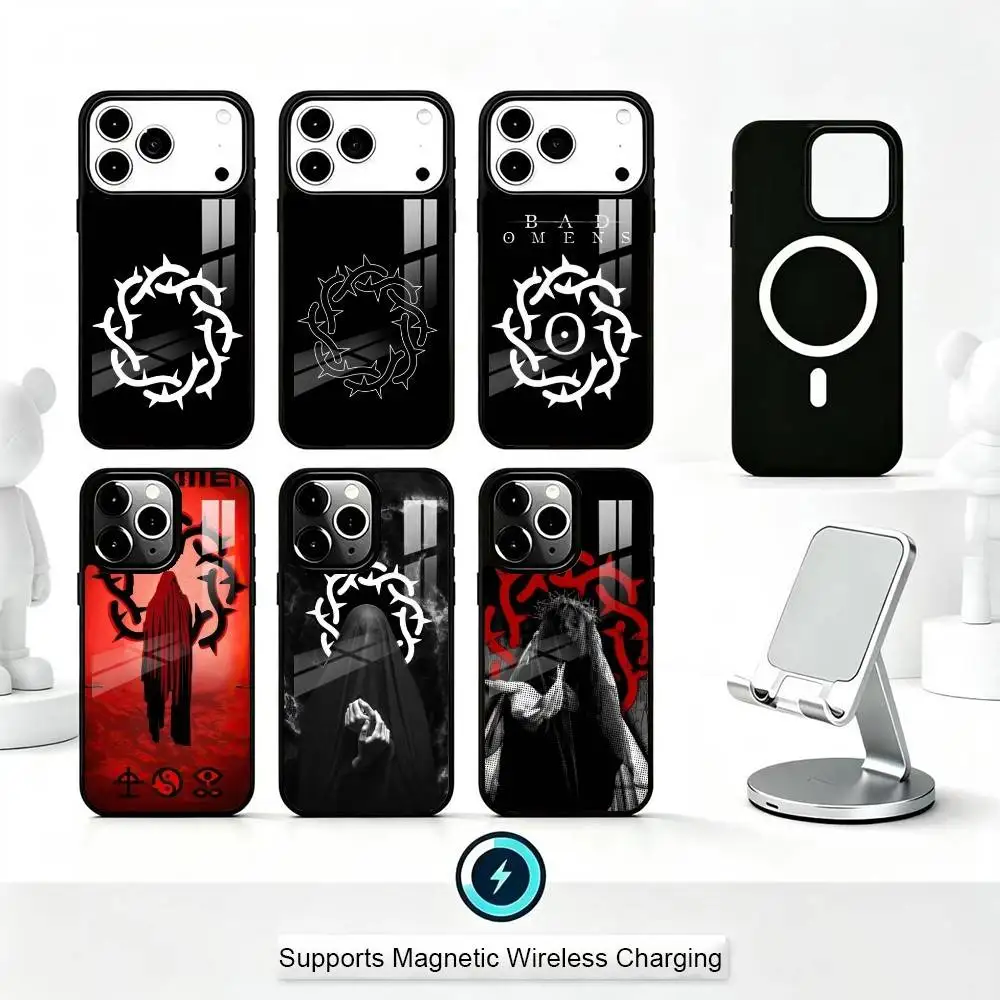 B-Bad O-Omens Phone Case For iPhone17,16,15,14,13,12,11 Plus,Pro Supports Magnetic Wireless Charging
B-Bad O-Omens Phone Case For iPhone17,16,15,14,13,12,11 Plus,Pro Supports Magnetic Wireless Charging