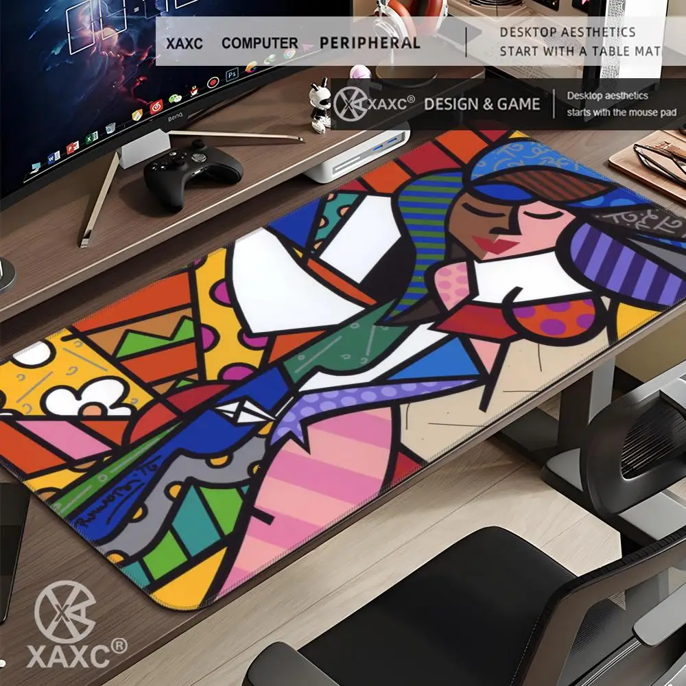 Britto Mouse Pad large keyboard mouse desk pad non-slip rubber gaming mouse pad laptop mouse carpet HYBXXC Desk Mat
Britto Mouse Pad large keyboard mouse desk pad non-slip rubber gaming mouse pad laptop mouse carpet HYBXXC Desk Mat