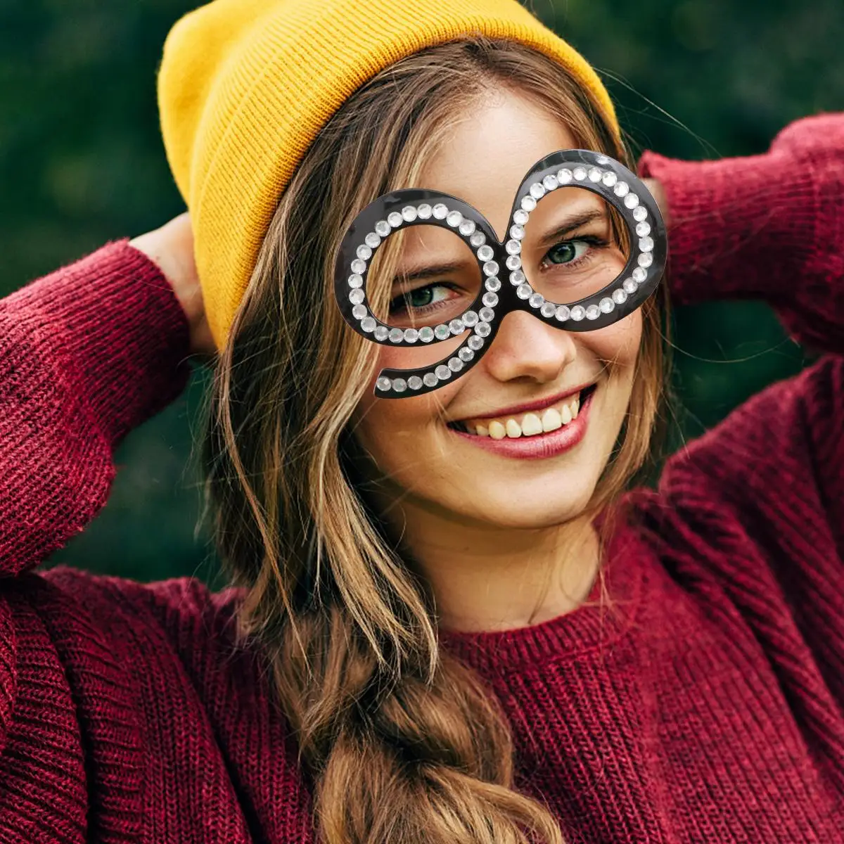 Plastic Party Glasses Birthday Eyewear Lightweight Cartoon Favors Women Props Special Design Creative Atmosphere
Plastic Party Glasses Birthday Eyewear Lightweight Cartoon Favors Women Props Special Design Creative Atmosphere