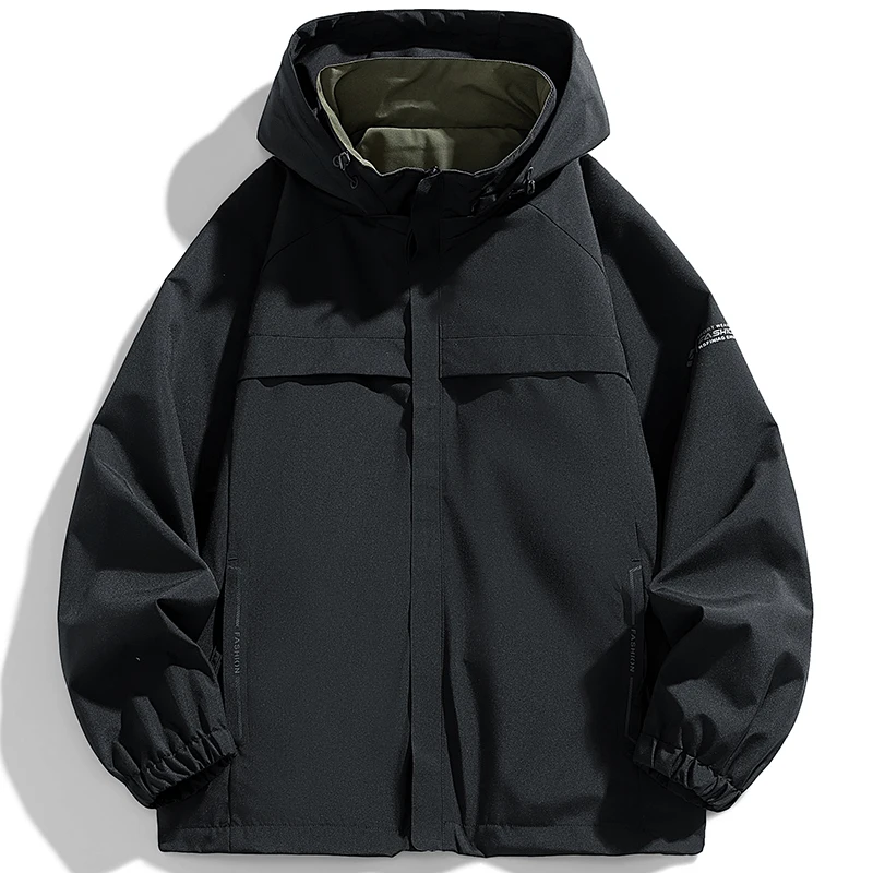New Men's Outerwear Male Trendy Brand Workwear Hooded Versatile Clothes Men's Cardigan Jacket Loose Plus Size Casual Jacket
New Men's Outerwear Male Trendy Brand Workwear Hooded Versatile Clothes Men's Cardigan Jacket Loose Plus Size Casual Jacket
