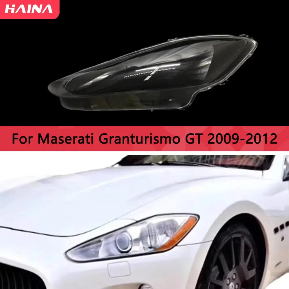 Car Glasses Clear Headlight Lens Cover Replacement Headlight Head Light Lamp Shell Cover For Maserati Granturismo GT 2009~2012
Car Glasses Clear Headlight Lens Cover Replacement Headlight Head Light Lamp Shell Cover For Maserati Granturismo GT 2009~2012