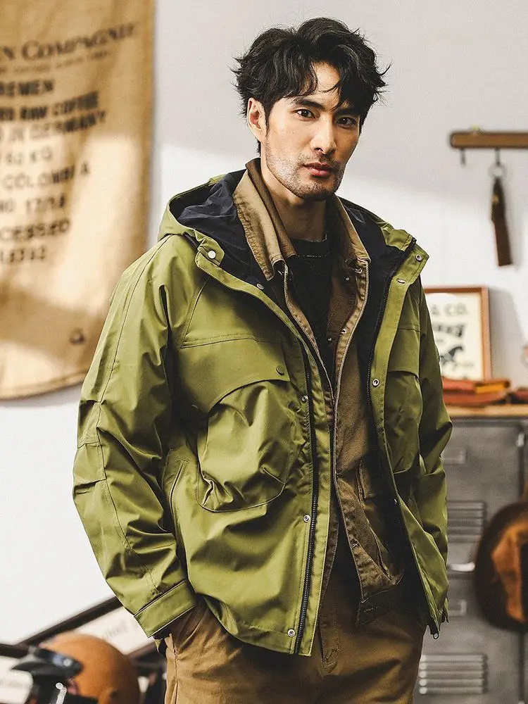 Spring Autumn Cargo Jacket Multi-pocket Outdoor Sweatshirts Zipper Hooded Coat Trend Casual Loose Outerwear High Quality Tops
Spring Autumn Cargo Jacket Multi-pocket Outdoor Sweatshirts Zipper Hooded Coat Trend Casual Loose Outerwear High Quality Tops