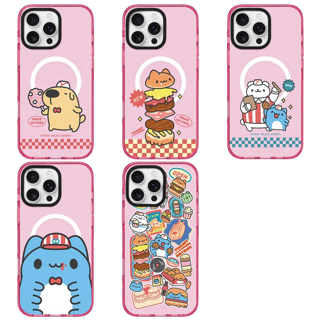 Cartoon Hamburger Pink Star Glitter Border IPhone 14 15 16 Pro Max Case - Protective IPhone Case
Cartoon Hamburger Pink Star Glitter Border IPhone 14 15 16 Pro Max Case - Protective IPhone Case