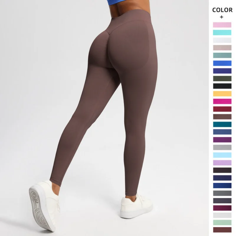 PMWrun Women's Active Waer Peach Seamless Waist Hip Lift High Waist Yoga Suit Sports Running Fitness Yoga Pants
PMWrun Women's Active Waer Peach Seamless Waist Hip Lift High Waist Yoga Suit Sports Running Fitness Yoga Pants