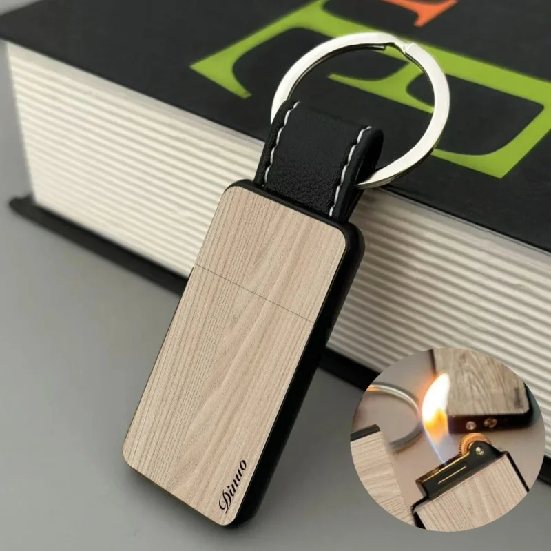 New Portable Keychain Mini Lighter Grinding Wheel Butane Inflatable Pendant Lighter Cigarette Accessories Smoking Gift
New Portable Keychain Mini Lighter Grinding Wheel Butane Inflatable Pendant Lighter Cigarette Accessories Smoking Gift